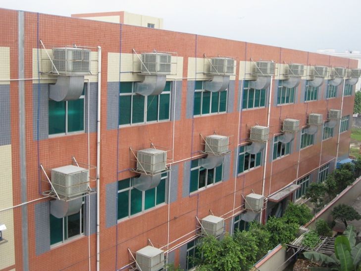 深圳電子廠環?？照{安裝案例